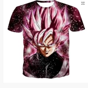 Goku Black Super Saiyan Rose Portrait T-Shirt